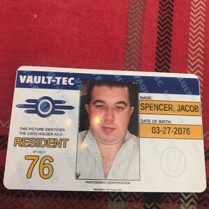 Vault Tec Id Card